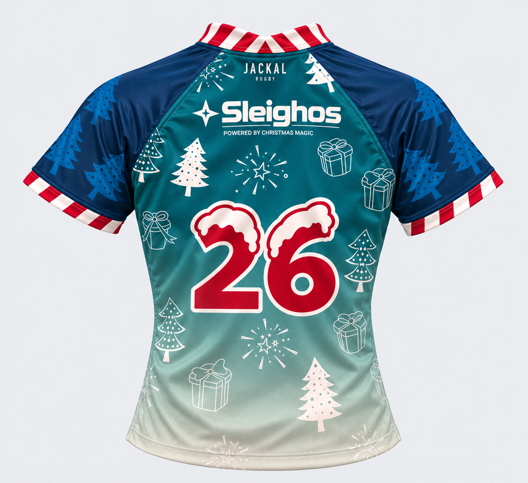 Jackal Workshop Atheltic RFC Christmas Rugby Shirt