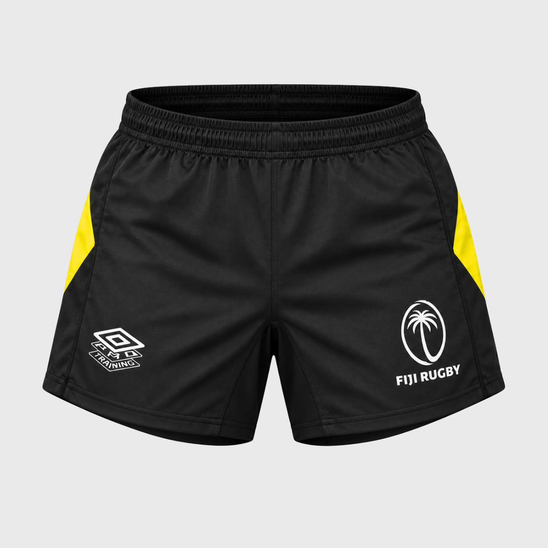 Umbro Fiji Training Shorts Black/Lime 2026/27