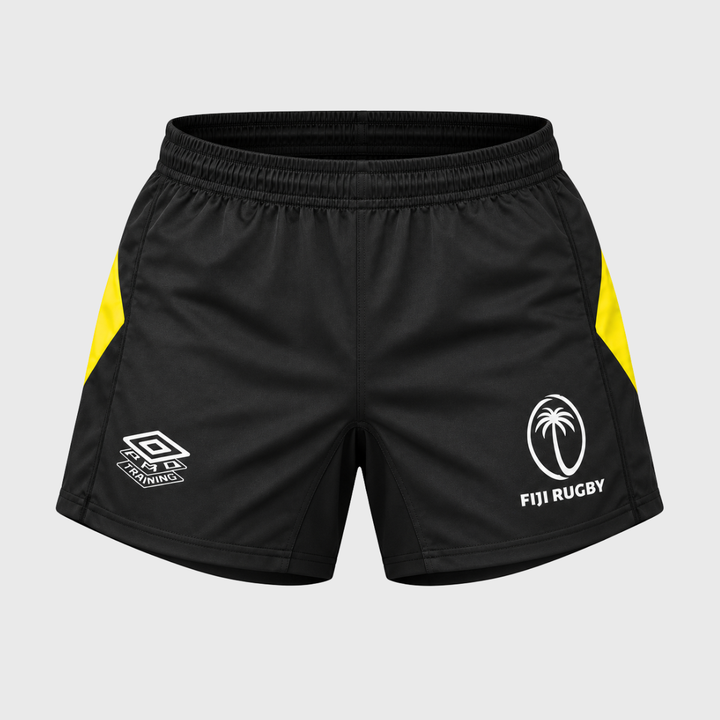 Umbro Fiji Training Shorts Black/Lime 2026/27