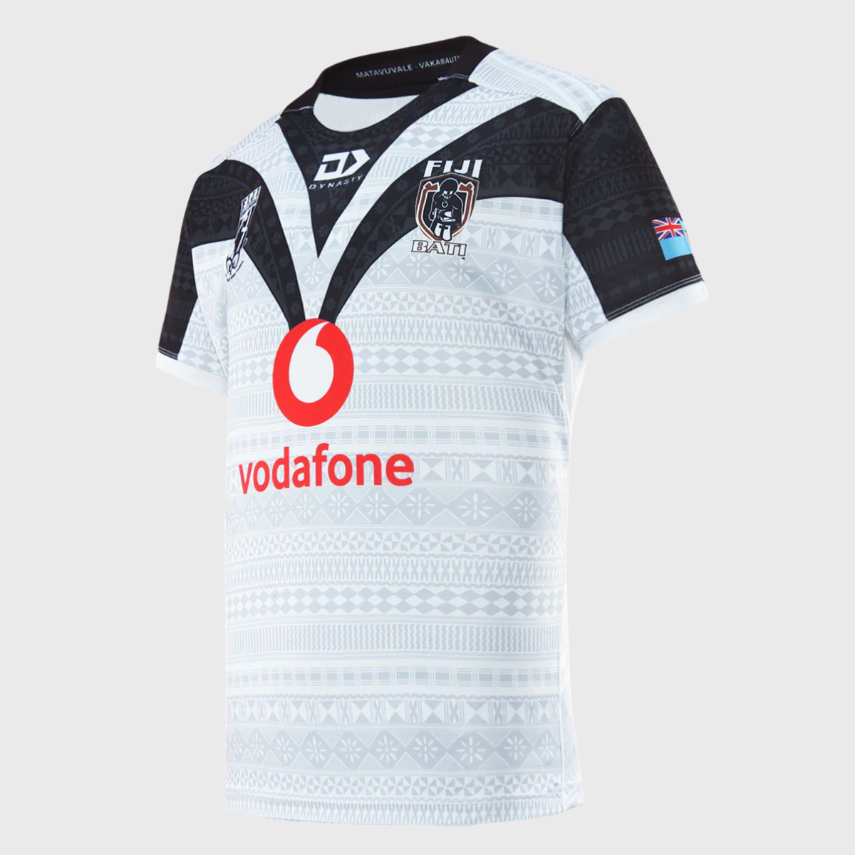 Dynasty Fiji Bati Home Replica Rugby Shirt