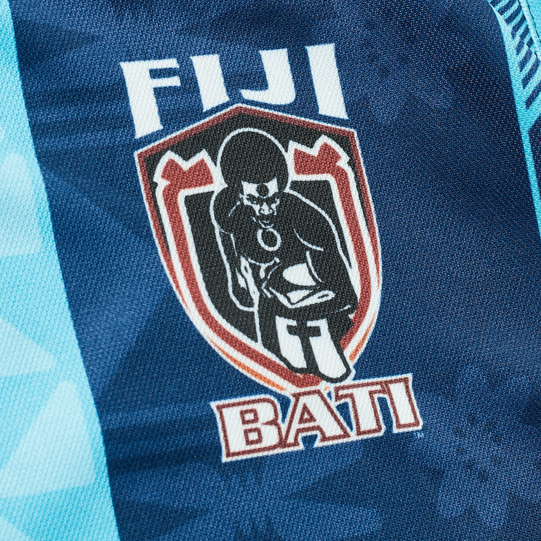 Dynasty Fiji Bati Training Tee Navy - Rugbystuff.com