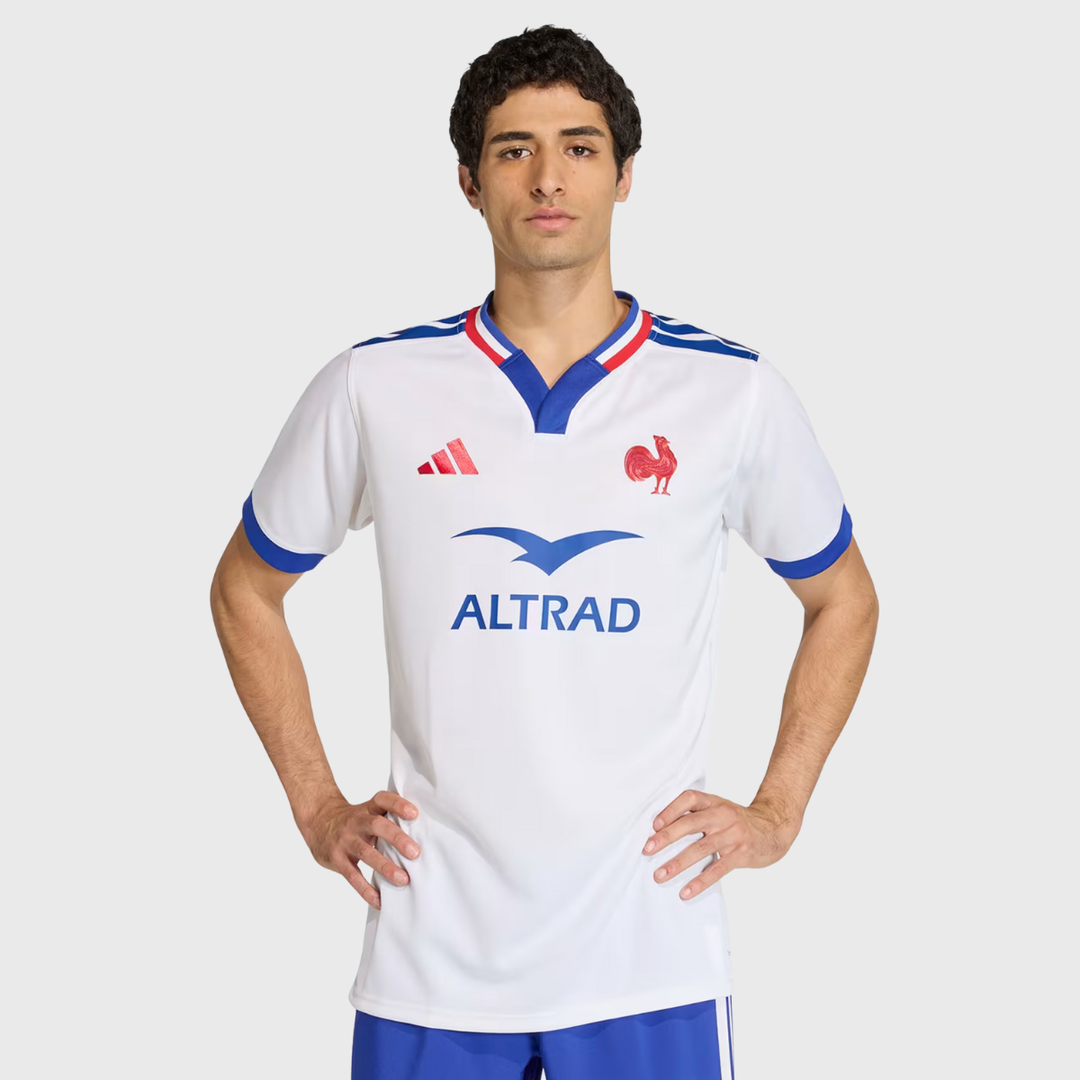 Adidas France Men's Away Replica Rugby Shirt 2025/26