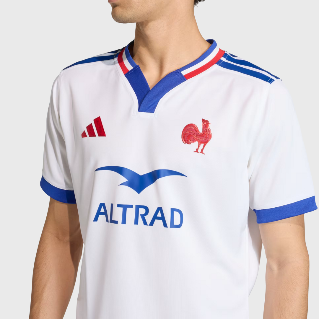 Adidas France Men's Away Replica Rugby Shirt 2025/26