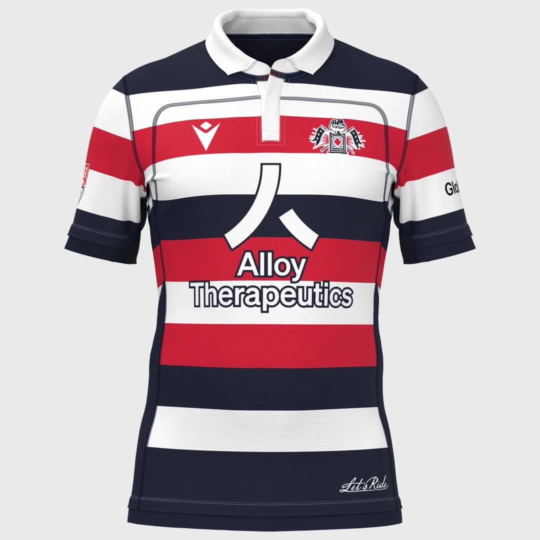 Macron New England Free Jacks MLR Home Replica Rugby Shirt 2025 - Rugbystuff.com
