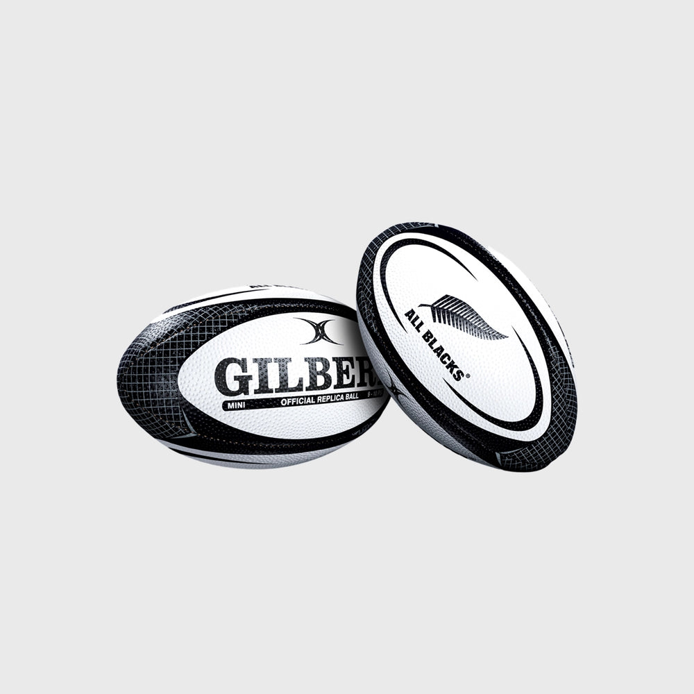 Gilbert New Zealand All Blacks Mini Rugby Ball - Rugbystuff.com