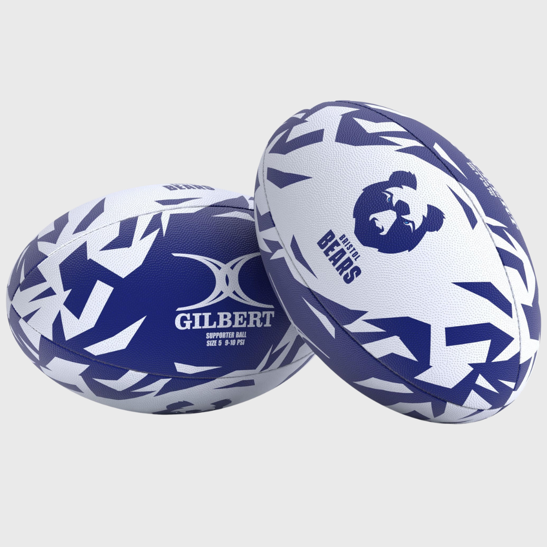 Gilbert Bristol Bears Supporters Rugby Ball