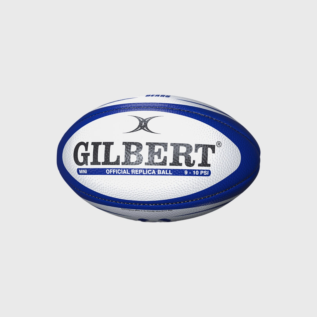 Gilbert Bristol Bears Replica Mini Rugby Ball - Rugbystuff.com