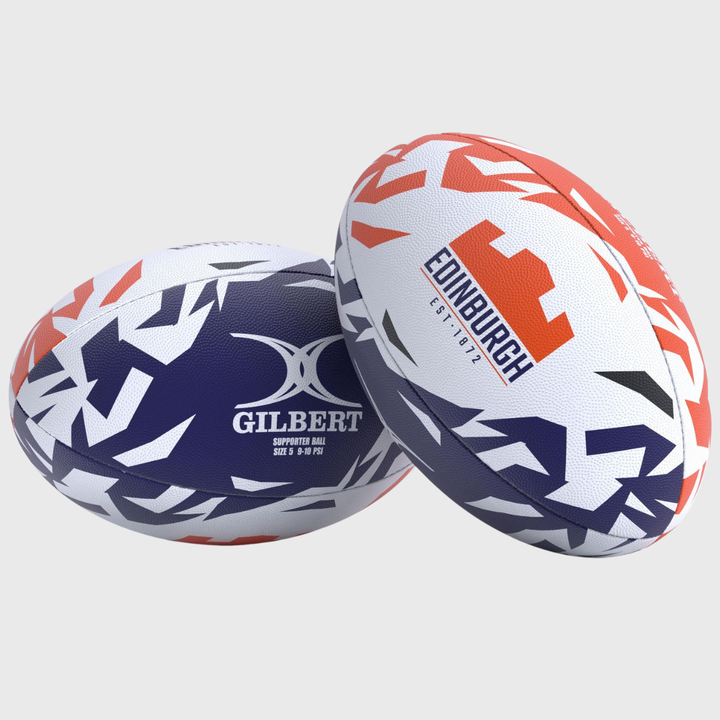 Gilbert Edinburgh Supporters Rugby Ball