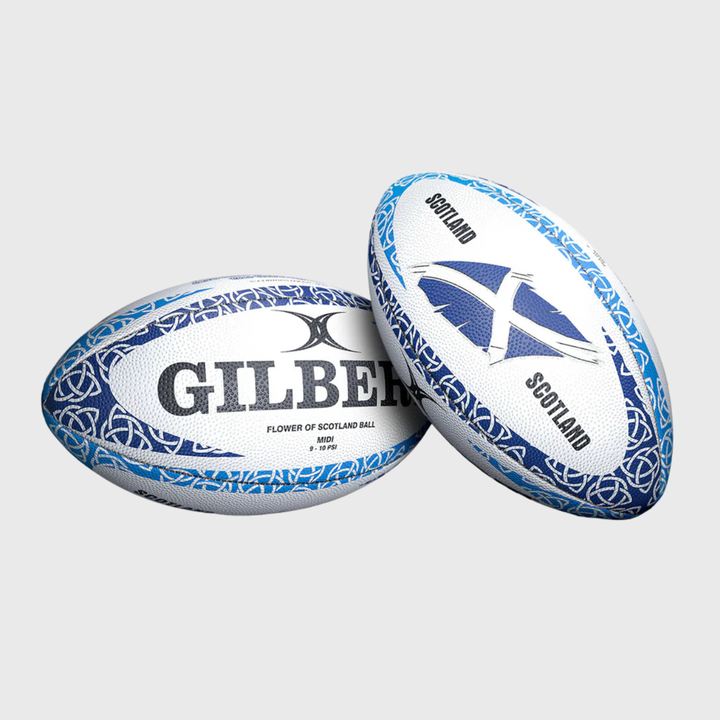 Gilbert Flower of Scotland Midi Rugby Ball