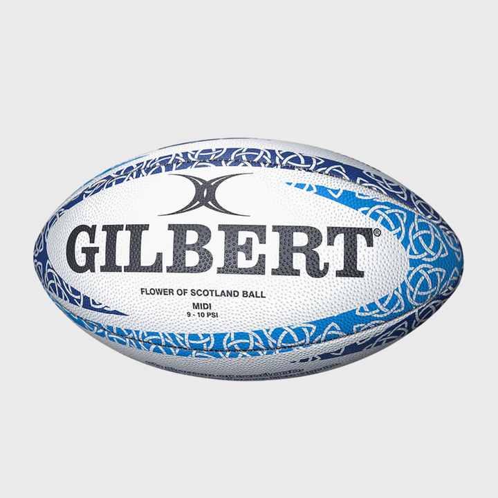 Gilbert Flower of Scotland Midi Rugby Ball