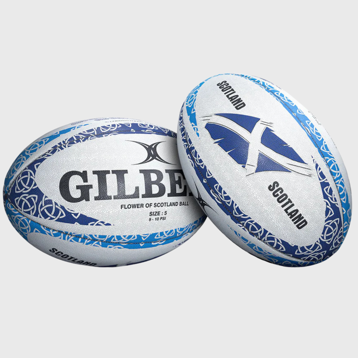 Gilbert Flower of Scotland Size 5 Rugby Ball