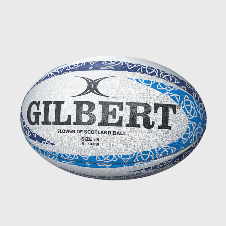 Gilbert Flower of Scotland Size 5 Rugby Ball