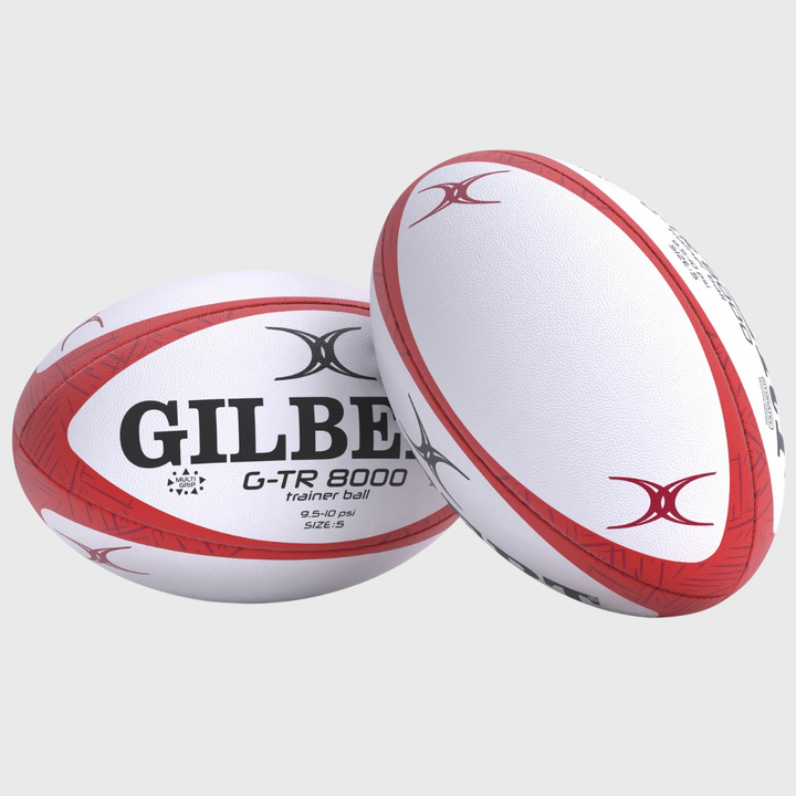 Gilbert G-TR8000 Training Rugby Ball Red Size 5