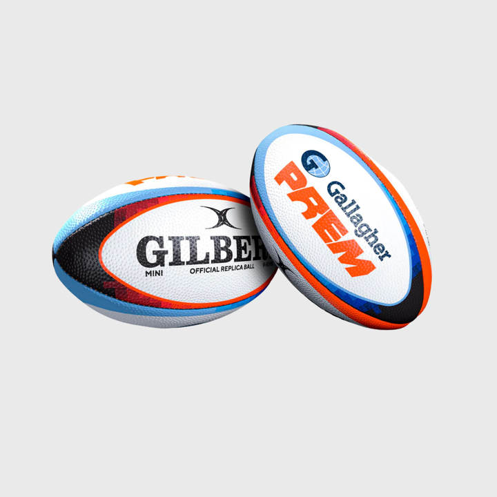 gilbert gallagher premiership replica mini rugby ball £ 8 . 49