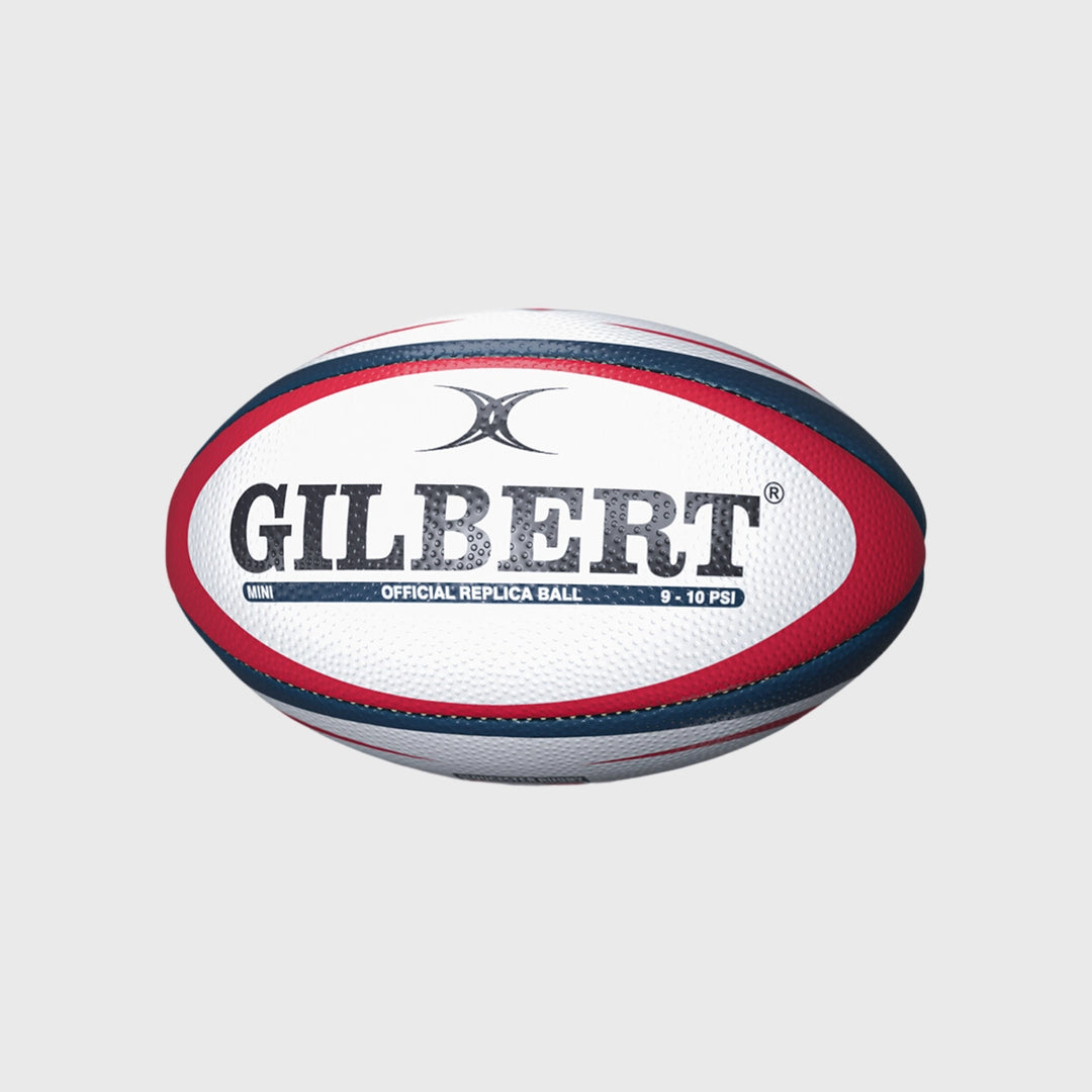 Gilbert Gloucester Replica Mini Rugby Ball - Rugbystuff.com