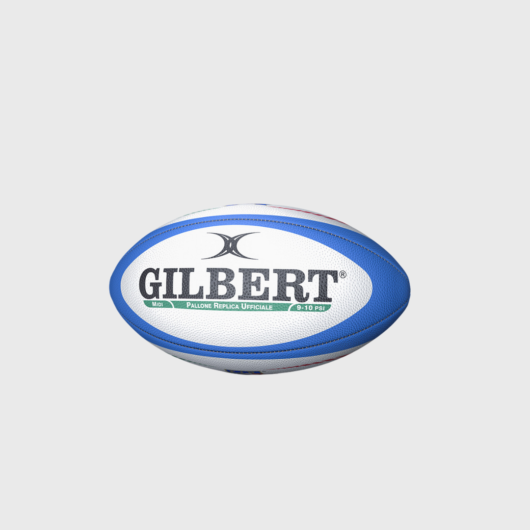 Gilbert Italy Replica Midi Rugby Ball
