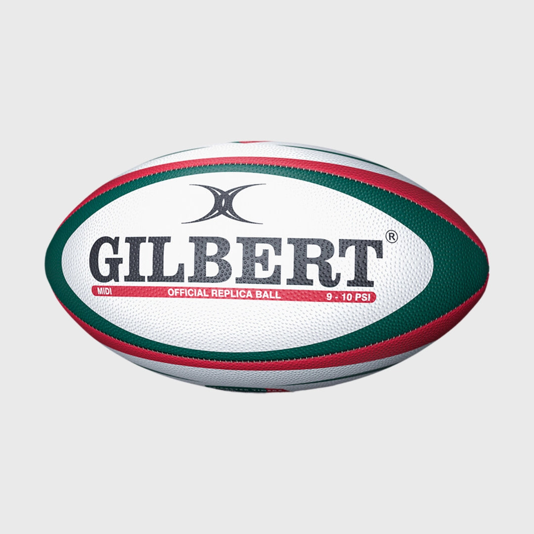 Gilbert Leicester Tigers Replica Midi Rugby Ball - Rugbystuff.com