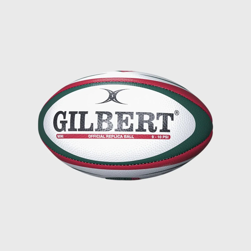Gilbert Leicester Tigers Replica Mini Rugby Ball - Rugbystuff.com