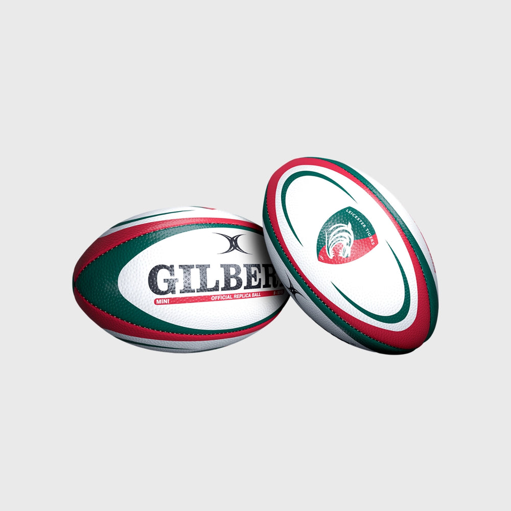 Gilbert Leicester Tigers Replica Mini Rugby Ball - Rugbystuff.com