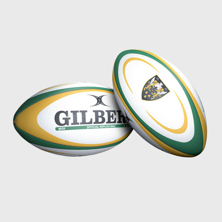 Gilbert Northampton Saints Replica Midi Rugby Ball