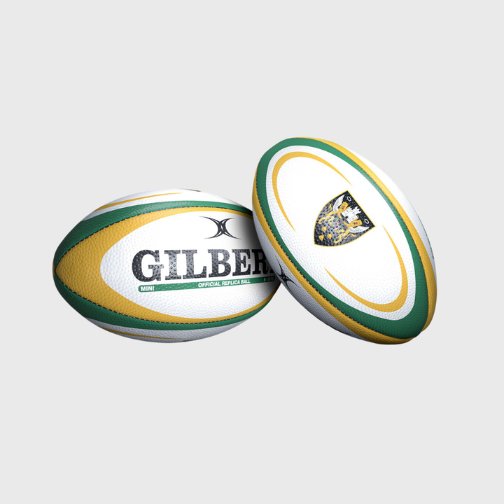 Gilbert Northampton Saints Replica Mini Rugby Ball