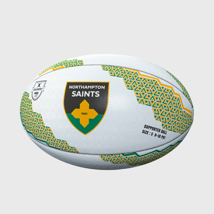 Gilbert Northampton Saints Supporters Rugby Ball