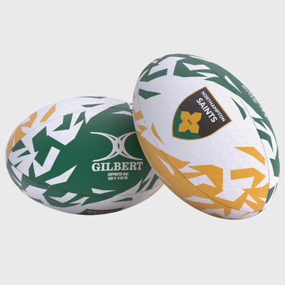 Gilbert Northampton Saints Supporters Rugby Ball