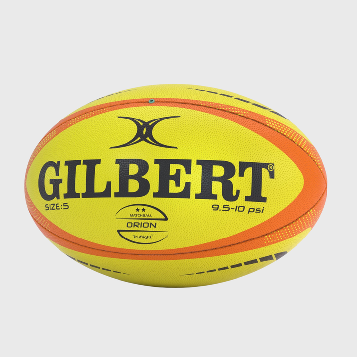 Gilbert Orion Fluo Match Rugby Ball