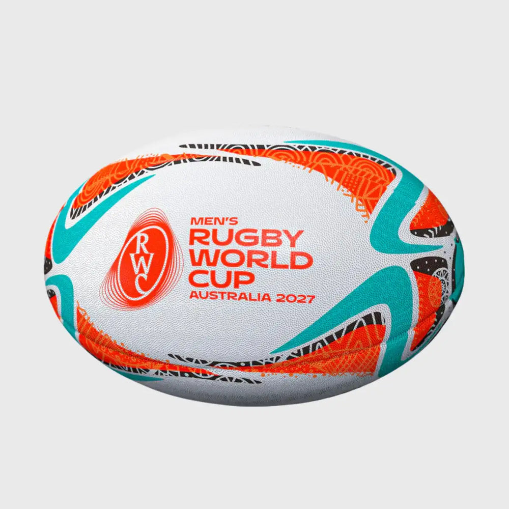 Ccc Rugby Ball Rugby World Cup 2027 Ball - Gilbert Replica | Rugbystuff.com