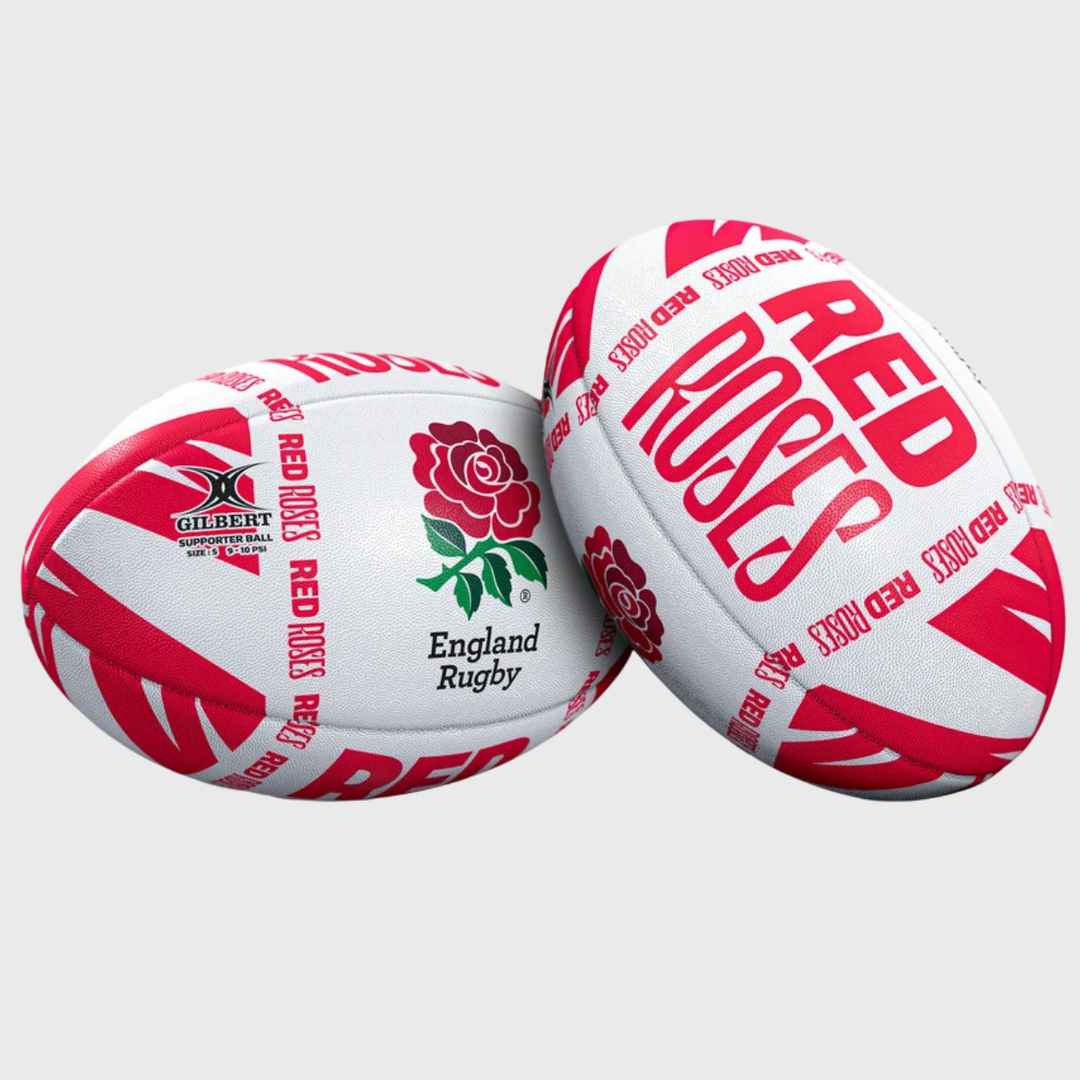 Gilbert England Red Roses Supporter Rugby Ball