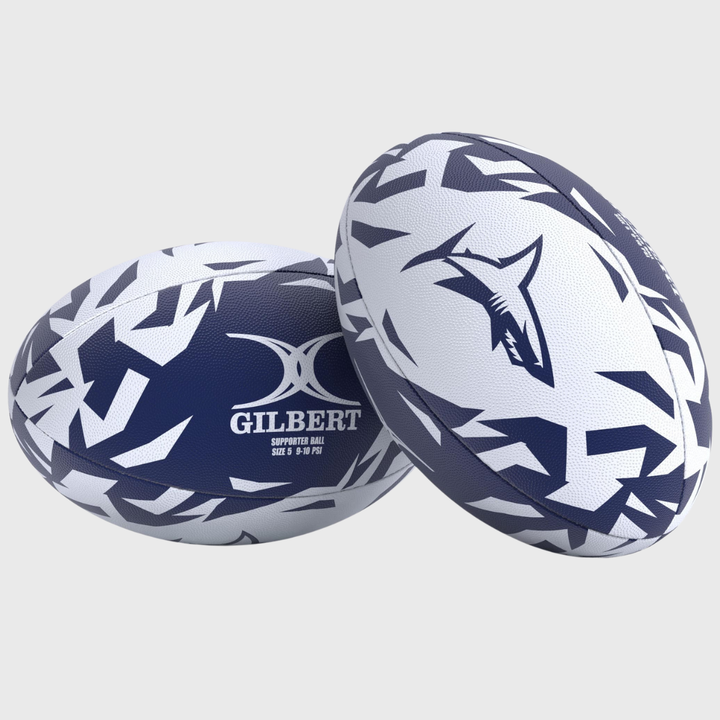 Gilbert Sale Sharks Supporters Rugby Ball