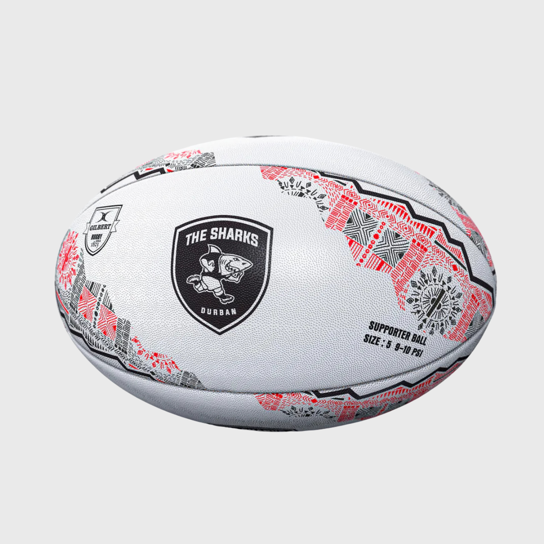 Gilbert Sharks Supporters Rugby Ball