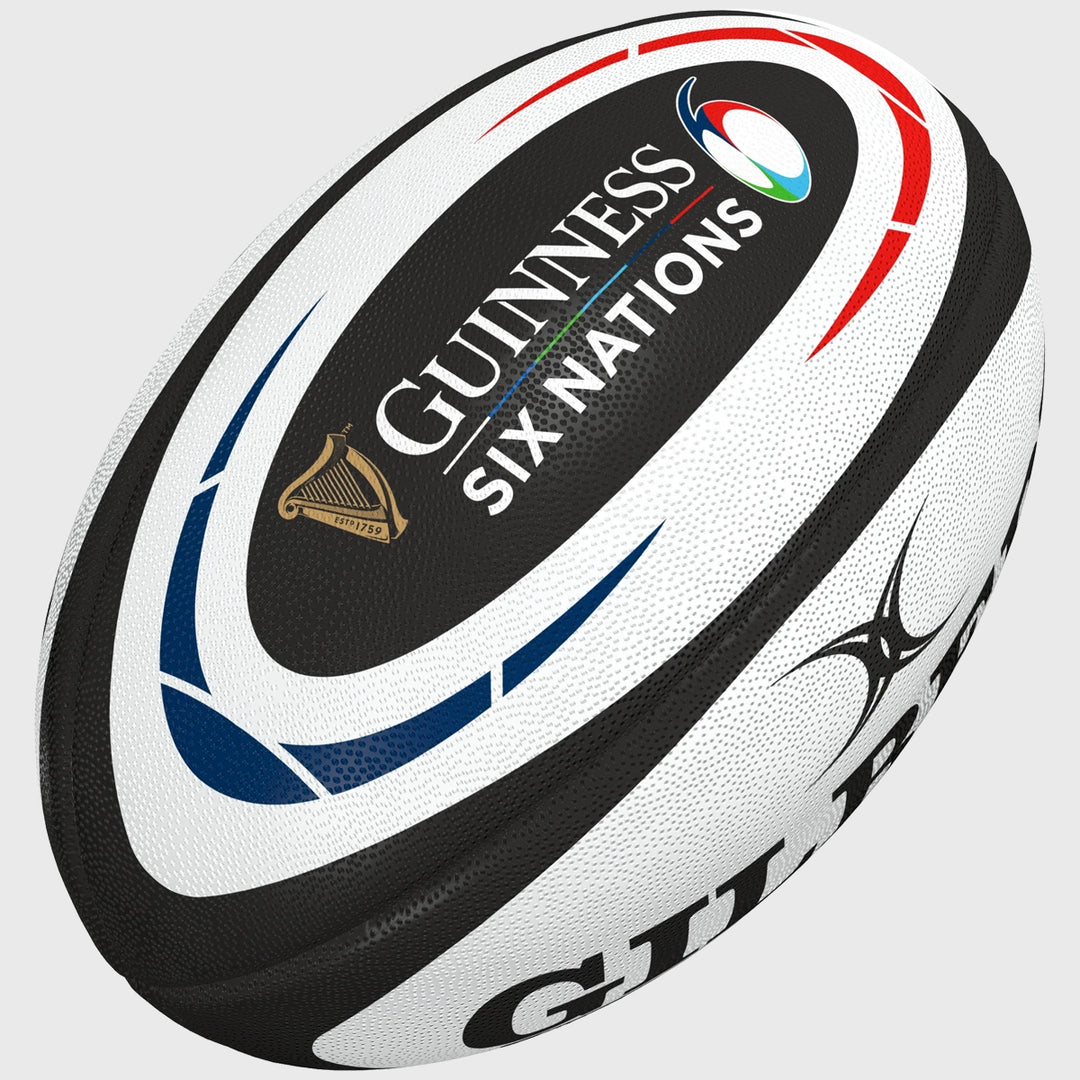 Gilbert Guinness Six Nations Replica Rugby Ball - Rugbystuff.com