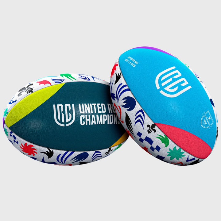 Gilbert United Rugby Championship Crest Supporter's Rugby Ball - Rugbystuff.com