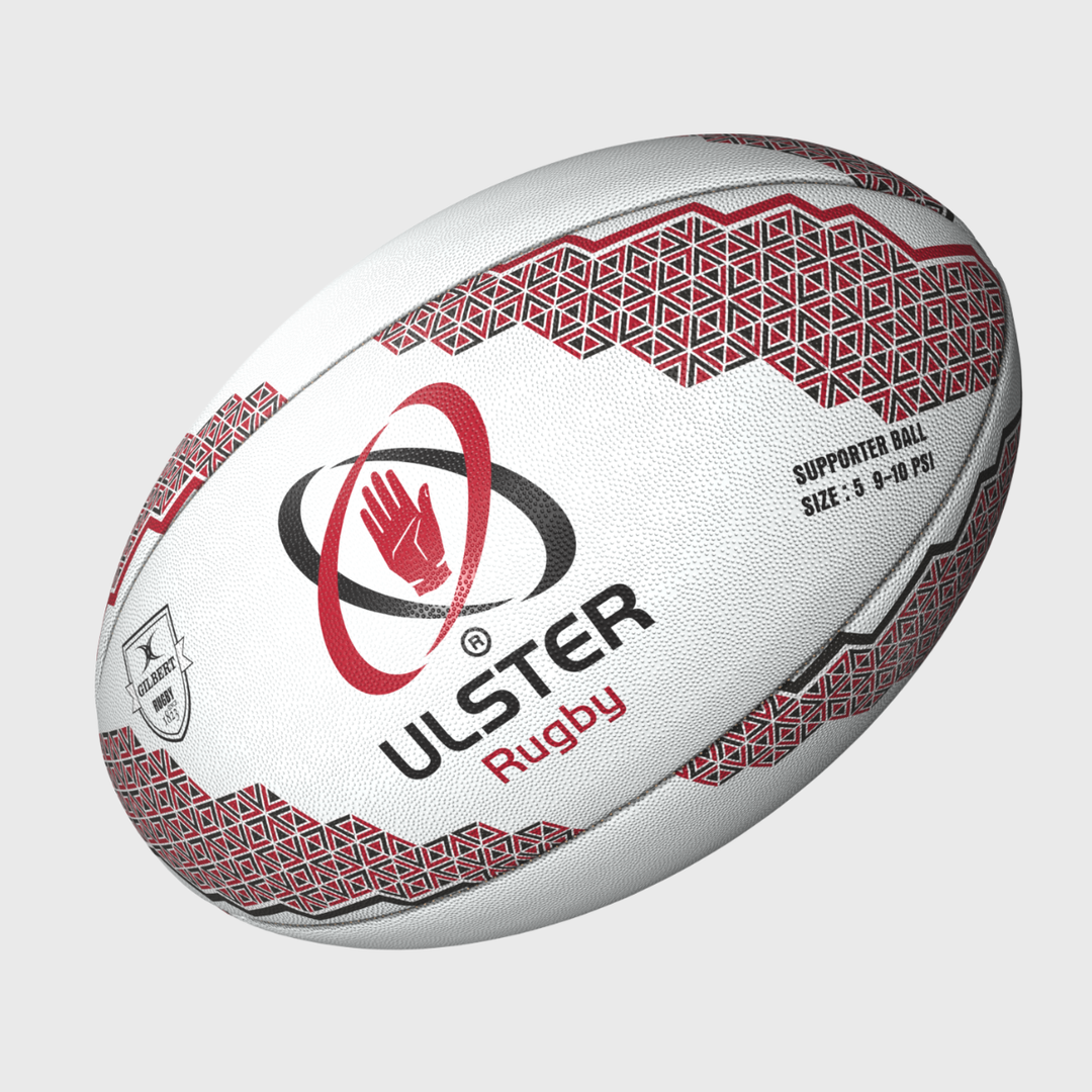 Gilbert Ulster Supporters Rugby Ball
