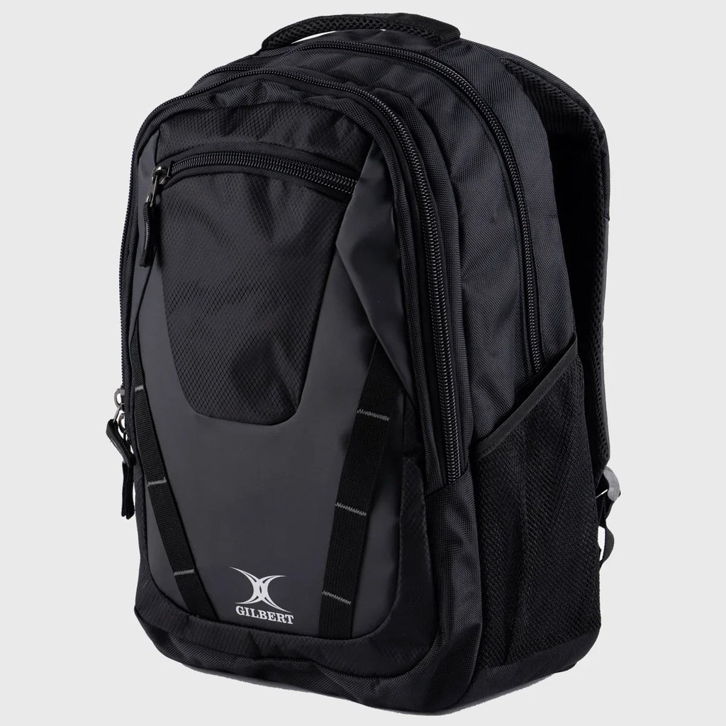 Gilbert Club V4 Rugby Rucksack Backpack Black
