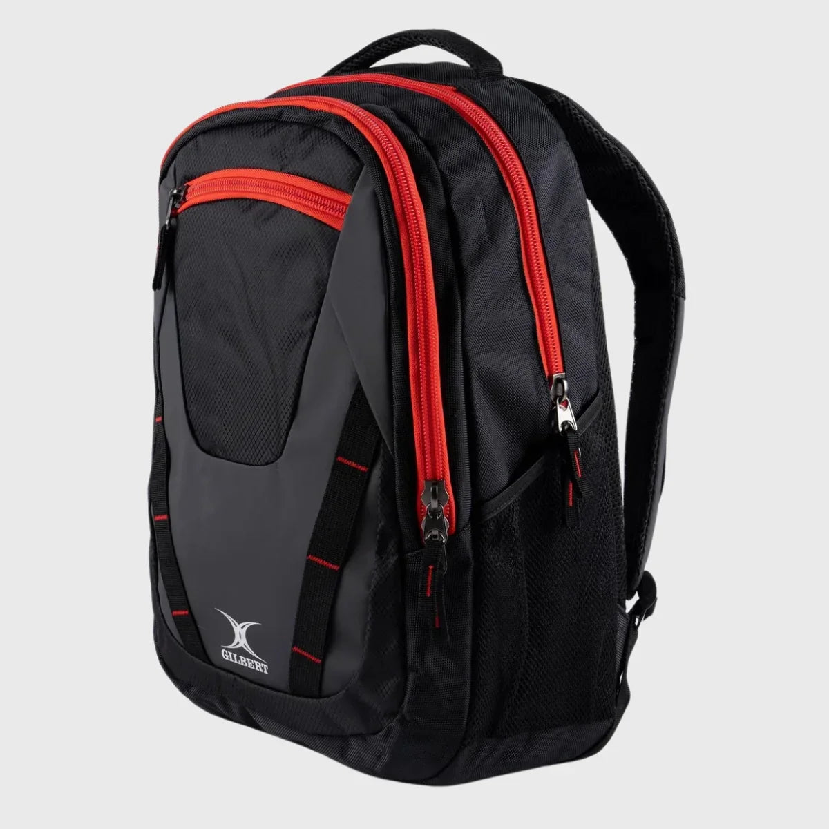Gilbert Club V4 Rugby Rucksack Backpack Black/Red – Rugbystuff.com