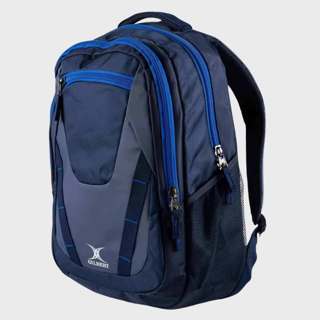 Gilbert Club V4 Rugby Rucksack Backpack Navy/Royal – Rugbystuff.com