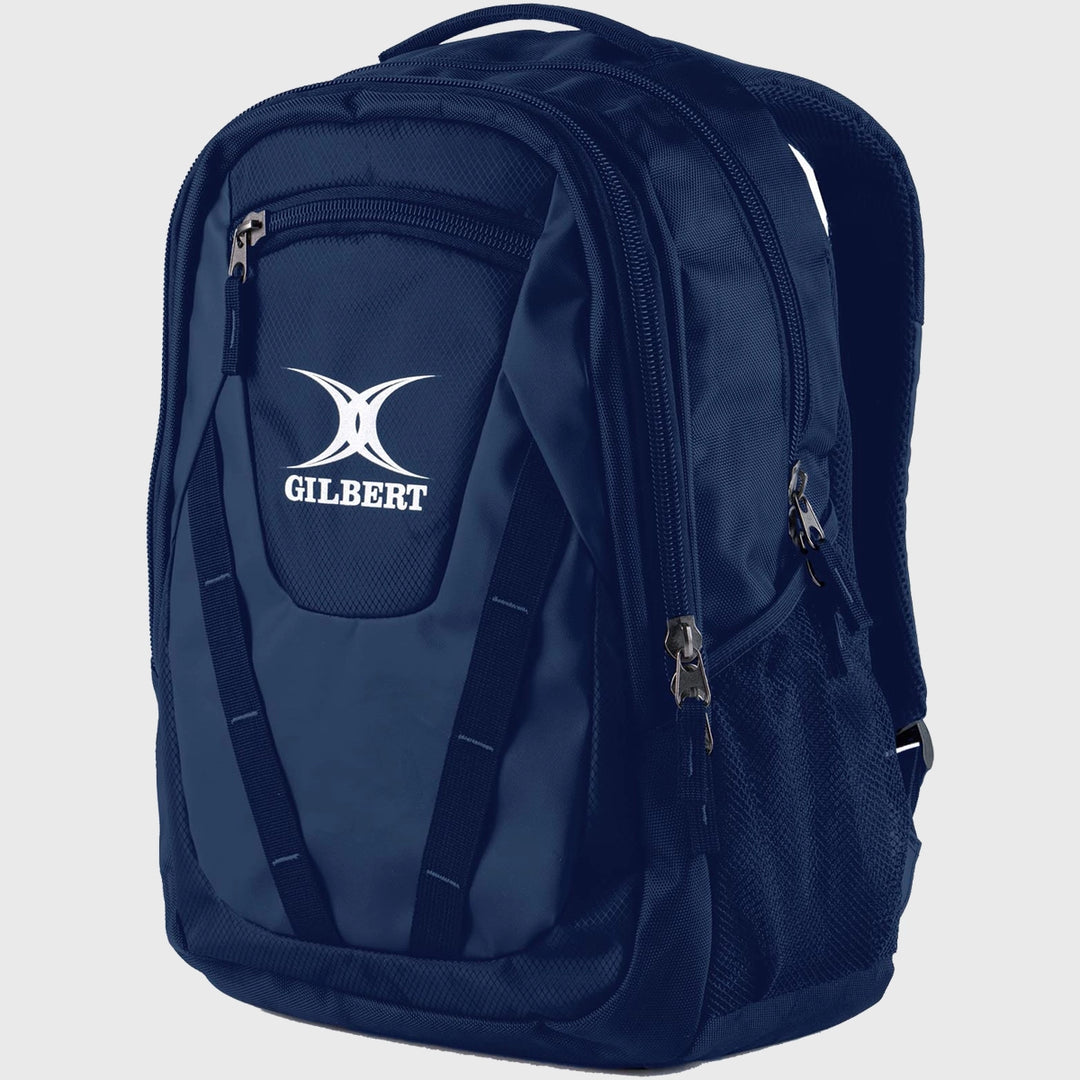 Gilbert Club V4 Rugby Rucksack Navy - Rugbystuff.com