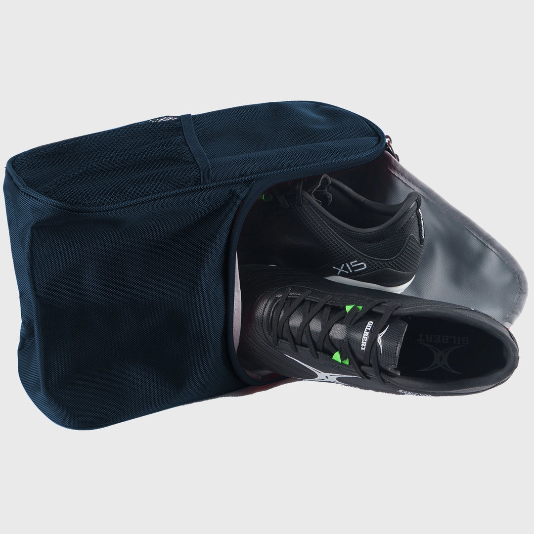 Gilbert Club V4 Rugby Boot Bag Navy - Rugbystuff.com