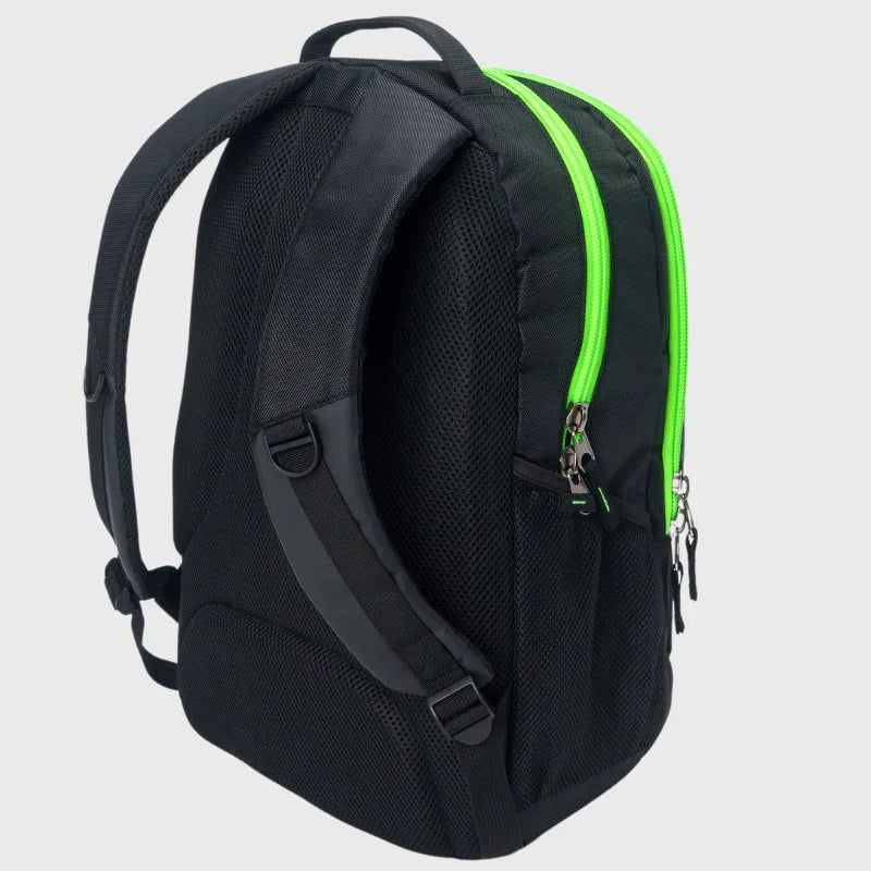 Gilbert Club V4 Rugby Rucksack Backpack Black/Fluo Green – Rugbystuff.com