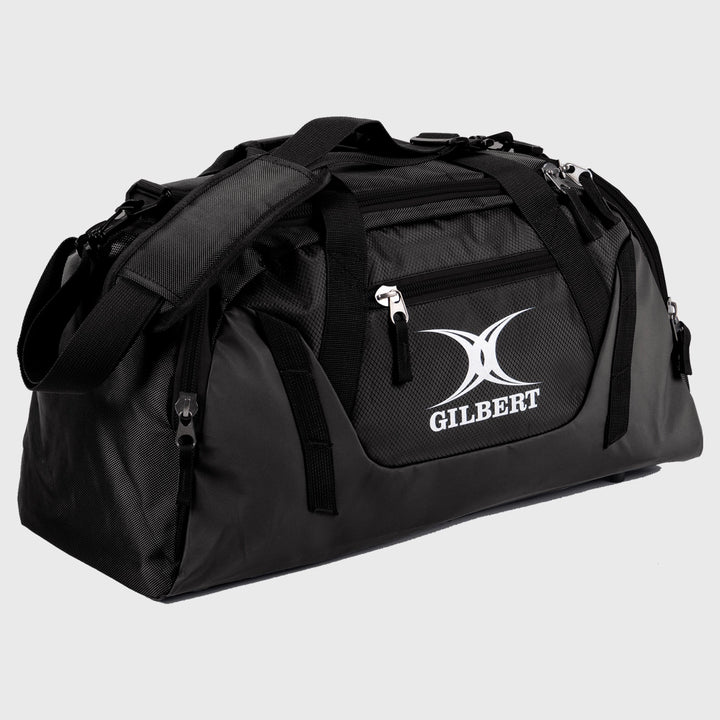 Gilbert Club V4 Rugby Players Holdall Black - Rugbystuff.com