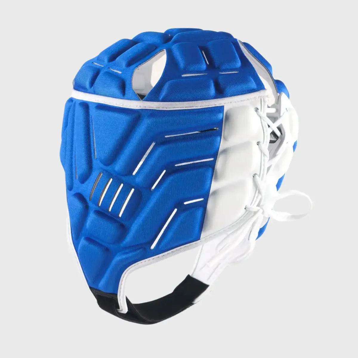 Gilbert Vapour 5-25 Rugby Headguard Royal/White, view 4