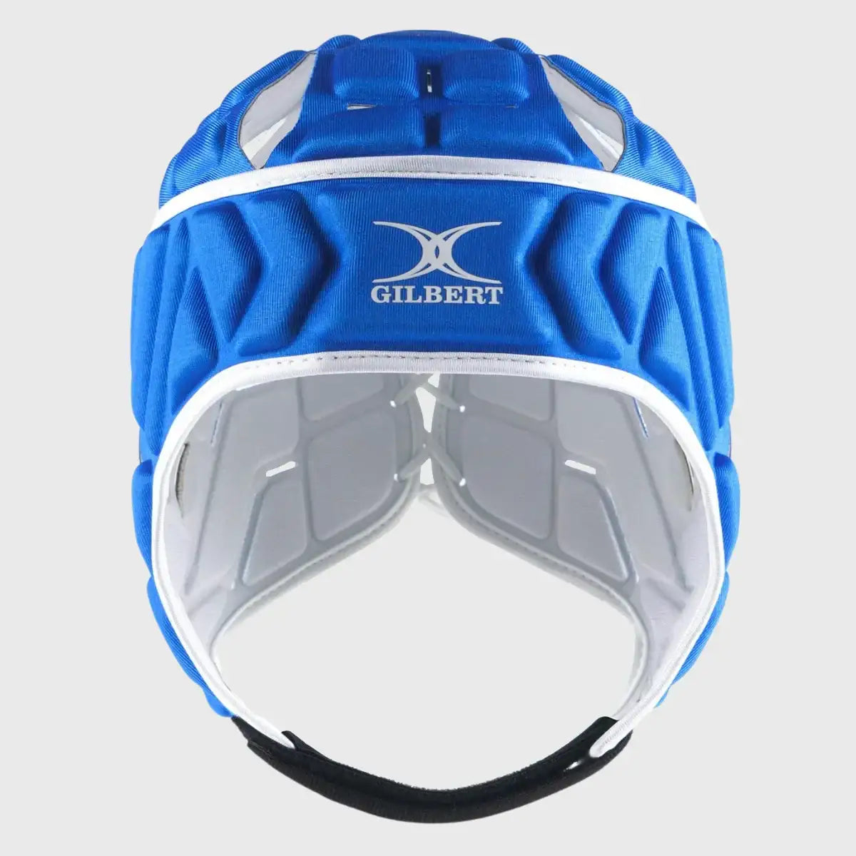 Gilbert Vapour 5-25 Rugby Headguard Royal/White