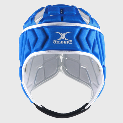 Gilbert Vapour 5-25 Rugby Headguard Royal/White
