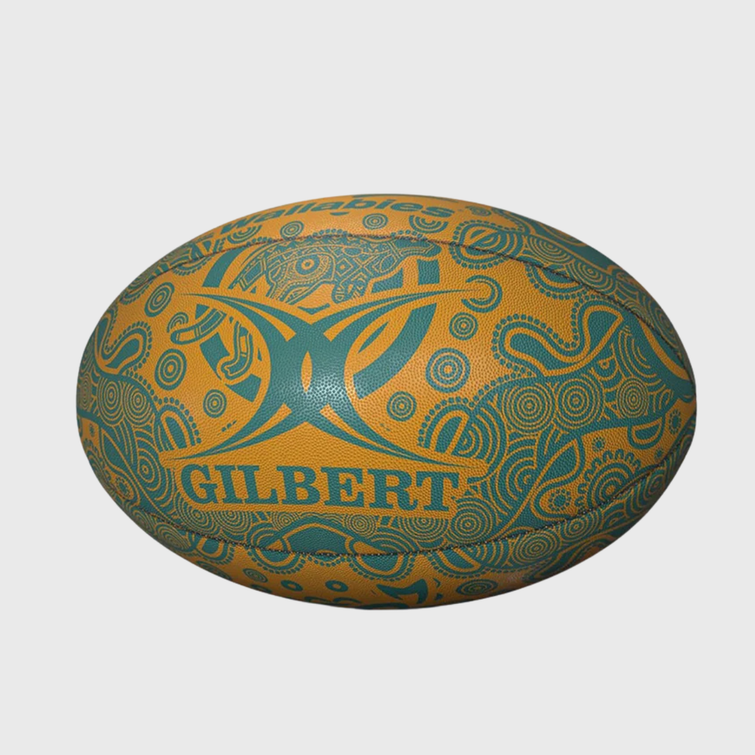 Gilbert Wallabies Indigenous Supporters Rugby Ball