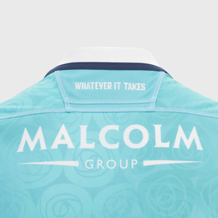 Macron Glasgow Warriors Kid's Away Replica Rugby Shirt 2025/26 - Rugbystuff.com