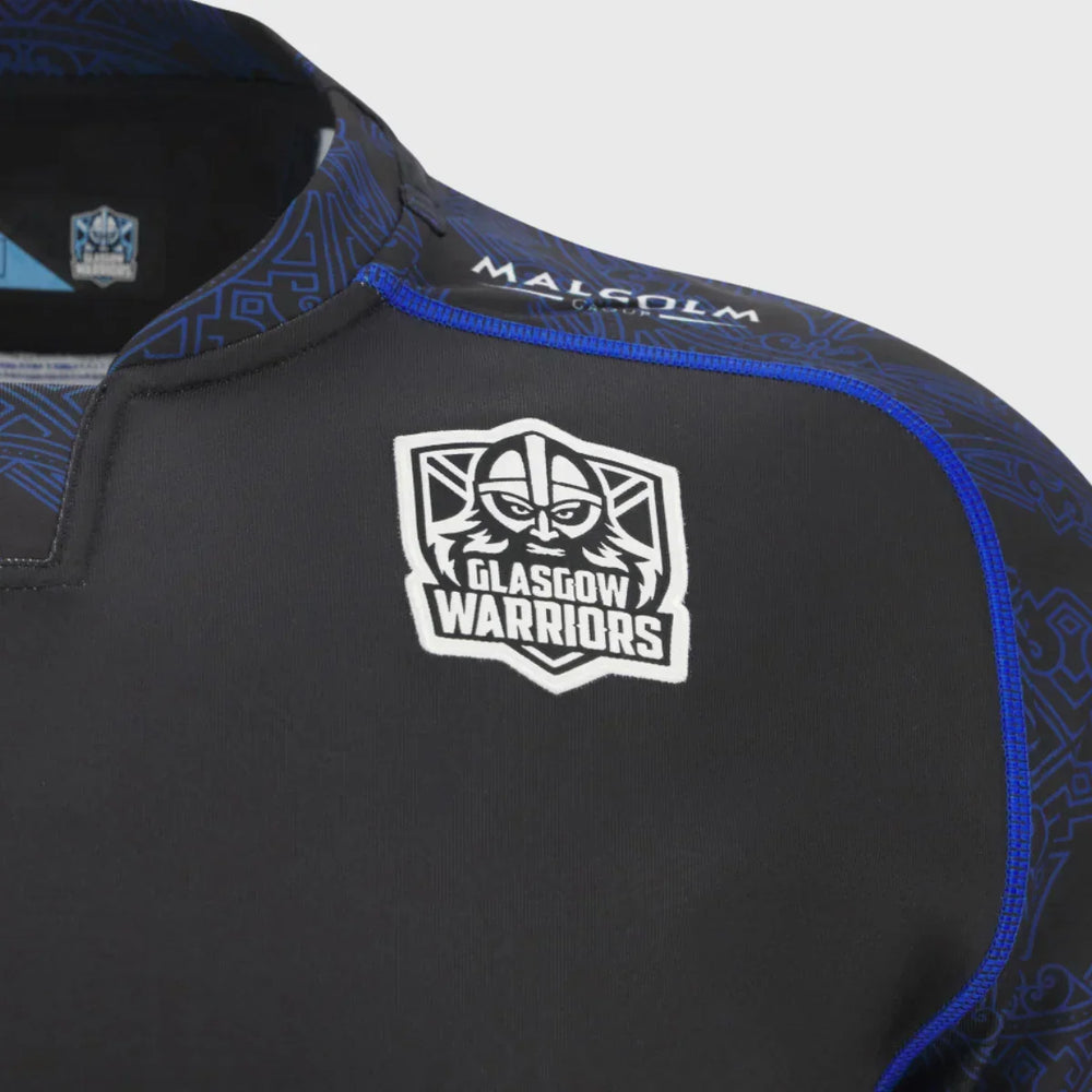 Macron Glasgow Warriors Kid's Home Replica Rugby Shirt 2025/26 - Rugbystuff.com