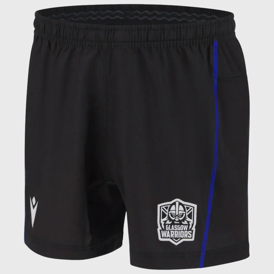 Macron Glasgow Warriors Kid's Home Rugby Shorts 2025/26 - Rugbystuff.com