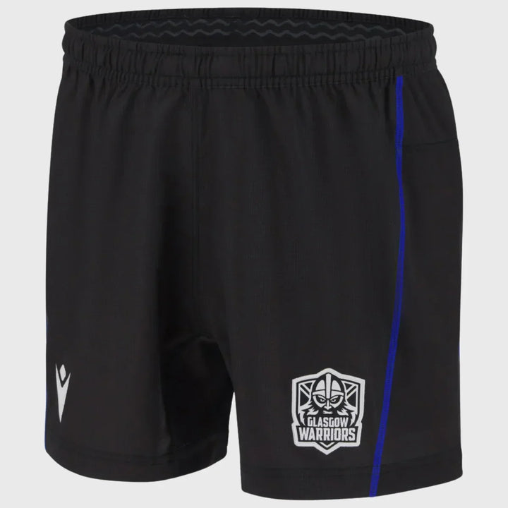Macron Glasgow Warriors Kid's Home Rugby Shorts 2025/26 - Rugbystuff.com